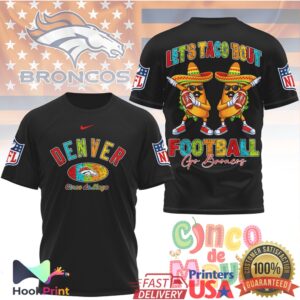 Denver Broncos Football Cinco De Mayo 2026 Celebration Men Women T Shirt