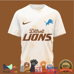 Detroit Lions International Cat Day Special Edition T Shirt Detroit Lions International Cat Day Special Edition T Shirt