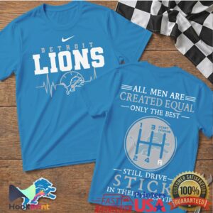 Detroit Lions Manual Gearbox Shirt Detroit Football Drive Stick T Shirt Detroit Lions Manual Gearbox Shirt Detroit Football Drive Stick T Shirt