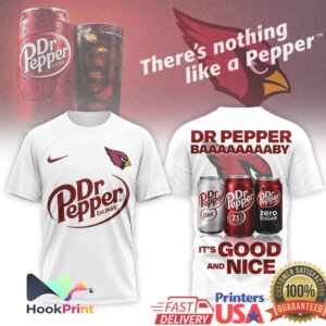Dr Pepper x Arizona Cardinals Nothing Like a Pepper Fan T Shirt