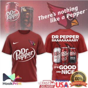 Dr Pepper x Arizona Cardinals Nothing Like a Pepper Fan T Shirt