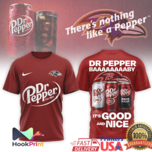 Dr Pepper x Baltimore Ravens Baaaaaaaaby Official T Shirt