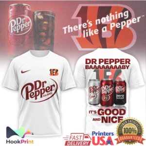 Dr Pepper x Cincinnati Bengals It’s Good and Nice Sport T Shirt Dr Pepper x Cincinnati Bengals It’s Good and Nice Sport T Shirt