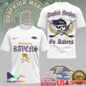 Dropkick Murphys Baltimore Ravens Go Ravens 2026 Vintage Style Fan Gift T Shirt Dropkick Murphys Baltimore Ravens Go Ravens 2026 Vintage Style Fan Gift T Shirt