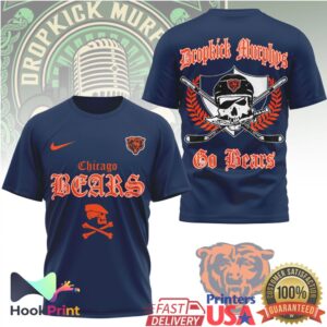 Dropkick Murphys Chicago Bears Go Bears 2026 Vintage Football Fan T Shirt