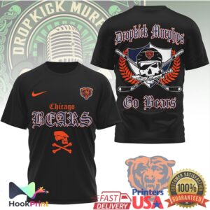 Dropkick Murphys Chicago Bears Go Bears 2026 Vintage Football Fan T Shirt