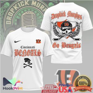 Dropkick Murphys Cincinnati Bengals Go Bengals Vintage Style Fans For T Shirt