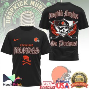 Dropkick Murphys Cleveland Browns Go Browns Style Fans For T Shirt