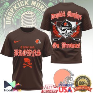 Dropkick Murphys Cleveland Browns Go Browns Style Fans For T Shirt