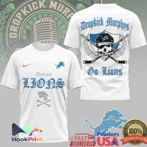 Dropkick Murphys Detroit Lions Go Lions 2026 Retro Motor City Fan T Shirt Dropkick Murphys Detroit Lions Go Lions 2026 Retro Motor City Fan T Shirt