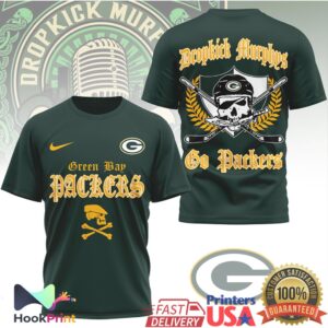 Dropkick Murphys Green Bay Packers Go Packers Fans For T Shirt