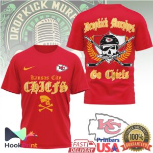 Dropkick Murphys Kansas City Chiefs Go Chiefs 2026 Vintage Gameday Fan T Shirt