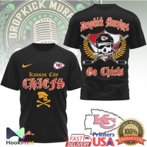 Dropkick Murphys Kansas City Chiefs Go Chiefs 2026 Vintage Gameday Fan T Shirt