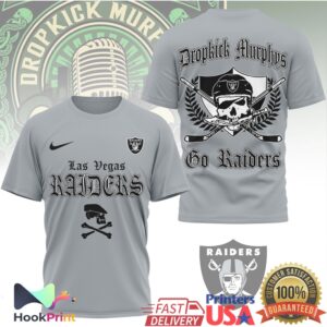 Dropkick Murphys Las Vegas Raiders Go Raiders Fans For T Shirt