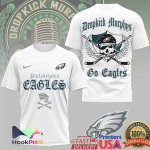 Dropkick Murphys Philadelphia Eagles Go Eagles 2026 Retro Celtic Fan T Shirt Dropkick Murphys Philadelphia Eagles Go Eagles 2026 Retro Celtic Fan T Shirt