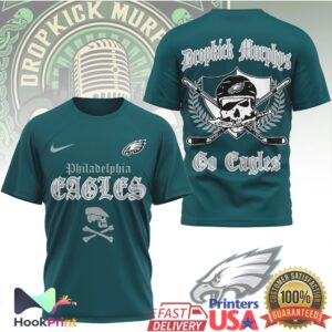 Dropkick Murphys Philadelphia Eagles Go Eagles 2026 Retro Celtic Fan T Shirt