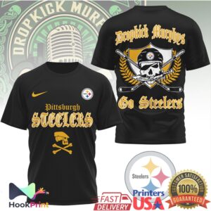 Dropkick Murphys Pittsburgh Steelers Go Steelers 2026 Vintage Steel City Fan T Shirt