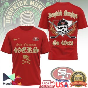 Dropkick Murphys San Francisco 49ers Go 49ers 2026 Retro Gold Fan T Shirt