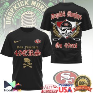 Dropkick Murphys San Francisco 49ers Go 49ers 2026 Retro Gold Fan T Shirt