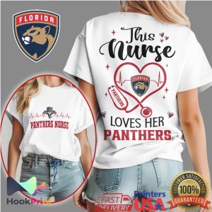 Florida Panthers Nurse This Nurse Loves Her Panthers NHL Fan T Shirt