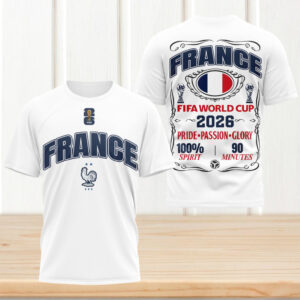 France FIFA World Cup 2026 Soccer Style FFF National Team T Shirt