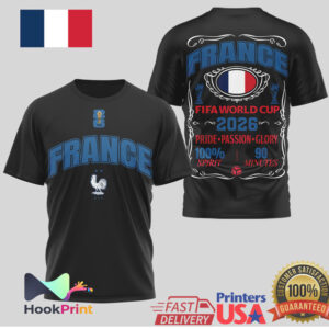 France National Team FIFA World Cup 2026 Pride Passion Glory Men Women T Shirt France National Team FIFA World Cup 2026 Pride Passion Glory Men Women T Shirt