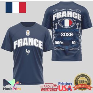 France National Team FIFA World Cup 2026 Pride Passion Glory Men Women T Shirt
