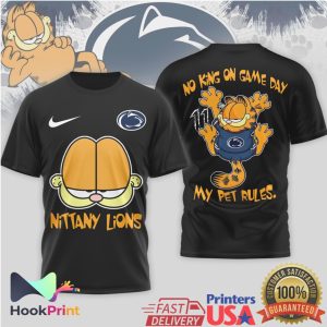 Garfield Penn State Nittany Lions My Pet Rules Game Day T Shirt Garfield Penn State Nittany Lions My Pet Rules Game Day T Shirt