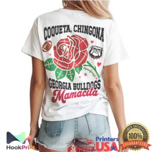 Georgia Bulldogs Mamacita Coqueta Chingona Mother's Day 2026 Women Football T Shirt