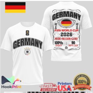 Germany National Football Team FIFA rld Cup 2026 Pride Passion T Shirt