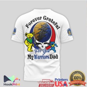 Golden State Warriors Grateful Dad Dub Nation Dancing Bears T Shirt