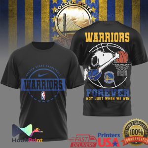Golden State Warriors Snoopy Forever Not Just When We Win T Shirt Golden State Warriors Snoopy Forever Not Just When We Win T Shirt