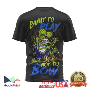 Gonzaga Bulldogs Zags Built To Play Not To Bow Custom T Shirt