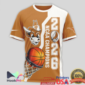 Grateful Dead Texas Longhorns NCAA Basketball Champions 2026 Vintage Style Custom Fans Men T Shirt