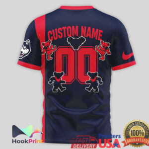 Grateful Dead UConn Huskies NCAA Basketball Champions 2026 Retro Style Custom Fans Men T Shirt