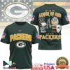 Green Bay Packers America 250 Snoopy Woodstock Patriotic NFL T Shirt Green Bay Packers America 250 Snoopy Woodstock Patriotic NFL T Shirt