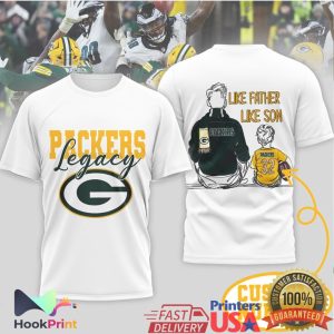 Green Bay Packers Legacy Like Father Like Son NFL T Shirt