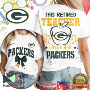 Green Bay Packers This Retired Teacher Loves Her Packers 2026 T Shirt