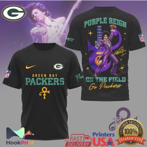 Green Bay Packers x Prince Purple Reign On The Field T Shirt Green Bay Packers x Prince Purple Reign On The Field T Shirt