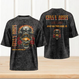 Guns N’ Roses Porto Alegre 2026 Jockey Club World Tour Vintage Men Women Fans T Shirt Guns N’ Roses Porto Alegre 2026 Jockey Club World Tour Vintage Men Women Fans T Shirt