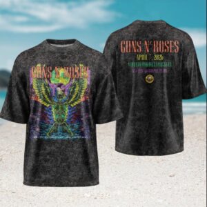 Guns N' Roses Sao Jose Do Rio Preto 2026 World Tour Vintage Fans T Shirt