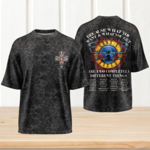 Guns N’ Roses World Tour 2026 Acid Wash Retro Heavy Metal Fans Men Women T Shirt Guns N’ Roses World Tour 2026 Acid Wash Retro Heavy Metal Fans Men Women T Shirt