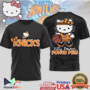 Hello Kitty New York Knicks Basketball Kitty Power Play Graphic T Shirt
