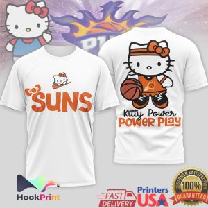Hello Kitty Phoenix Suns Basketball Kitty Power Play Graphic T Shirt