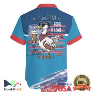 Honk If You Love America and Indianapolis Colts Goose Hawaiian Jersey