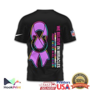 Indianapolis Colts Crucial Catch Intercept Cancer We Believe In Miracles T Shirt Indianapolis Colts Crucial Catch Intercept Cancer We Believe In Miracles T Shirt