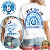 Kansas City Chiefs Diabetes Awareness Blue Ribbon Rainbow Shirt Kansas City Chiefs Diabetes Awareness Blue Ribbon Rainbow Shirt