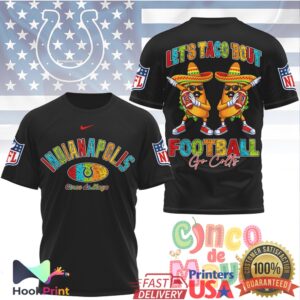 Indianapolis Colts Football Cinco De Mayo 2026 Party Men Women T Shirt