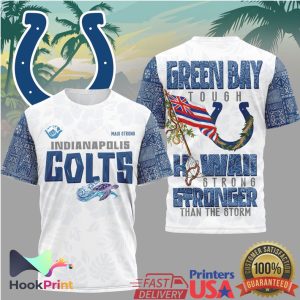 Indianapolis Colts Maui Strong Hawaii Relief Sea Turtle Polynesian Print Fan T Shirt Indianapolis Colts Maui Strong Hawaii Relief Sea Turtle Polynesian Print Fan T Shirt