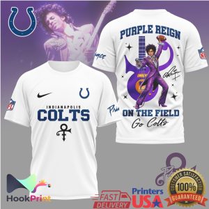 Indianapolis Colts x Prince Purple Reign On The Field T Shirt
